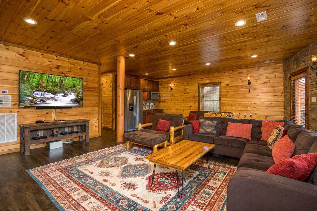 Ridge View Lodge Nature And Mountain View - Hot Tub - Firepit - Yard - Games Gatlinburg Extérieur photo