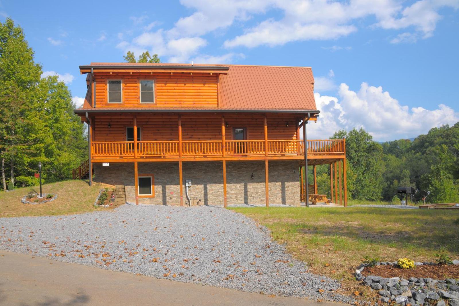 Ridge View Lodge Nature And Mountain View - Hot Tub - Firepit - Yard - Games Gatlinburg Extérieur photo