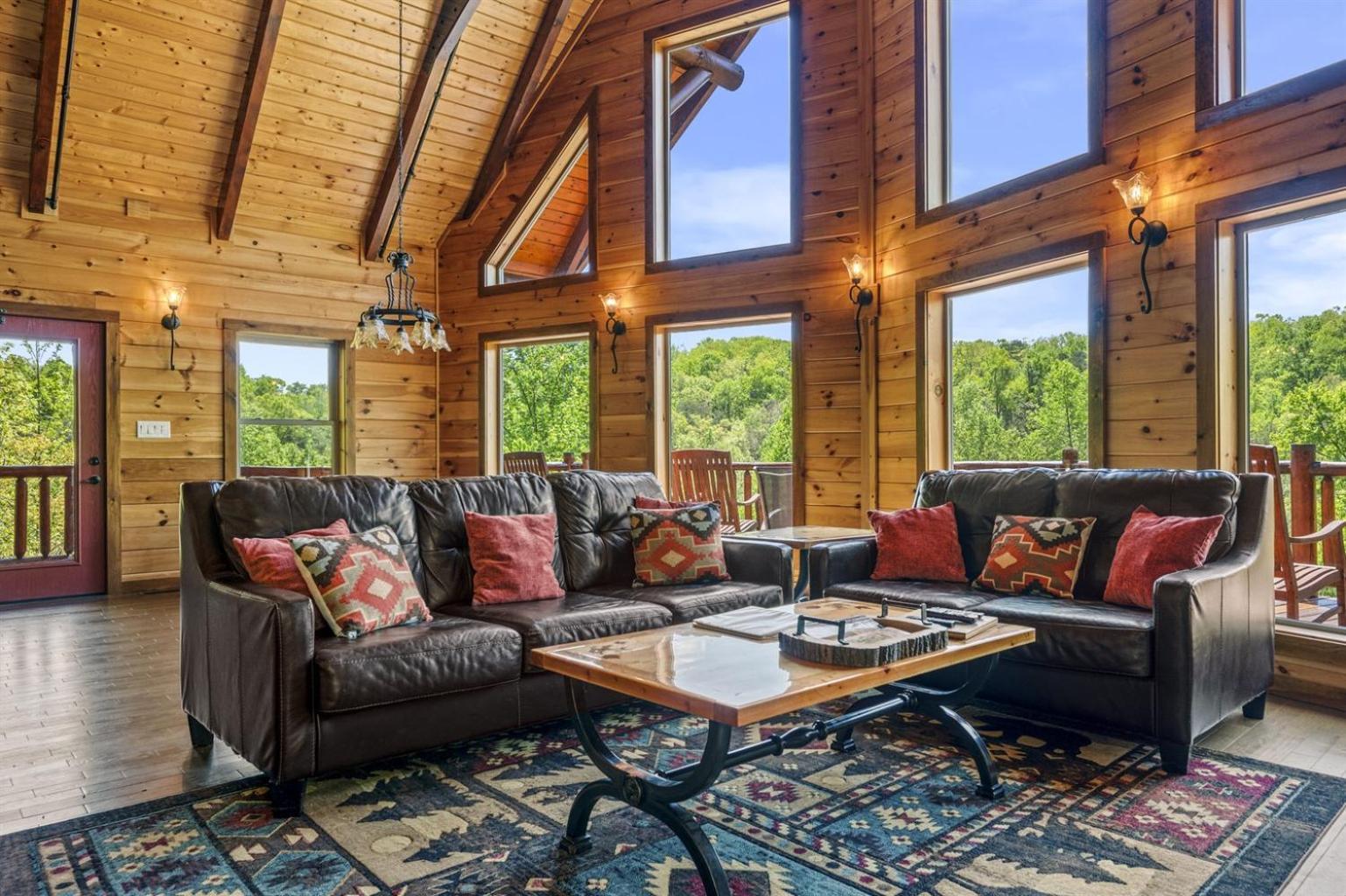 Ridge View Lodge Nature And Mountain View - Hot Tub - Firepit - Yard - Games Gatlinburg Extérieur photo